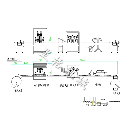 4头自流式灌装 旋盖 喷码(图1)