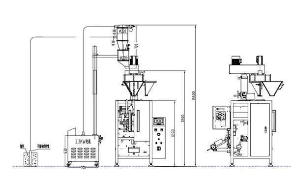 粉剂立式包装+真空上料(图1)