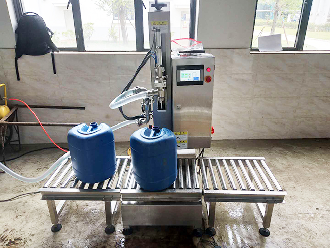 深圳市沁源生物科技有限公司(图2) 称重灌装机