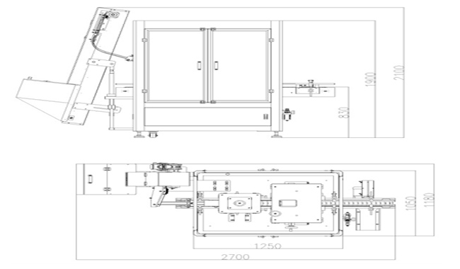 防爆型全自动鸭嘴盖旋盖机(图1)