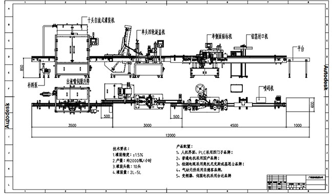 水产养殖发酵菌灌装生产线