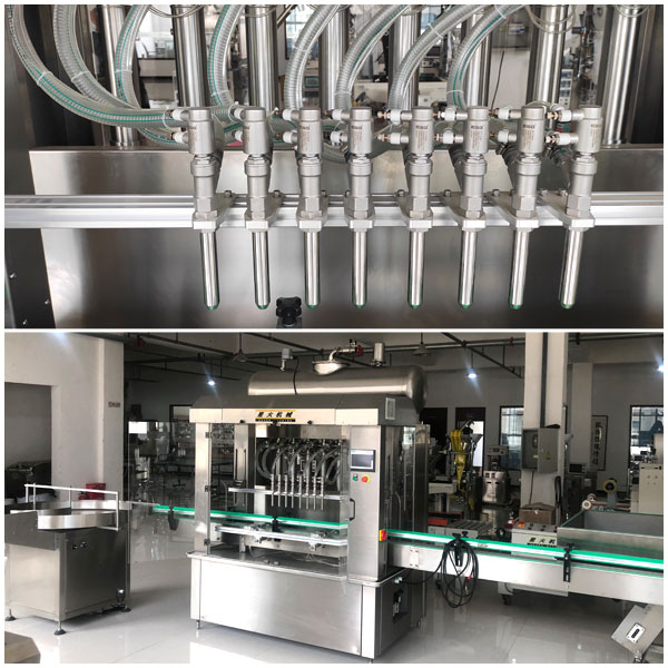 廣州中山全自動食用油灌裝機廠家-大型食用油定量自動灌裝機(圖2)
