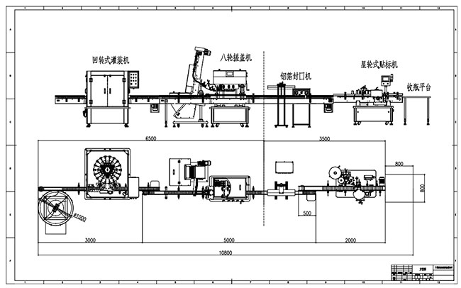 调味品生产线设计图(图1)