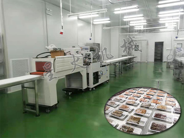 盒装预制菜热收缩包装机包装技术(图1)