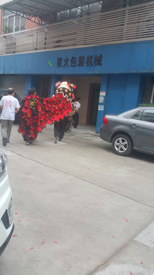 舞狮舞起来，星格新年讨彩头(图2)