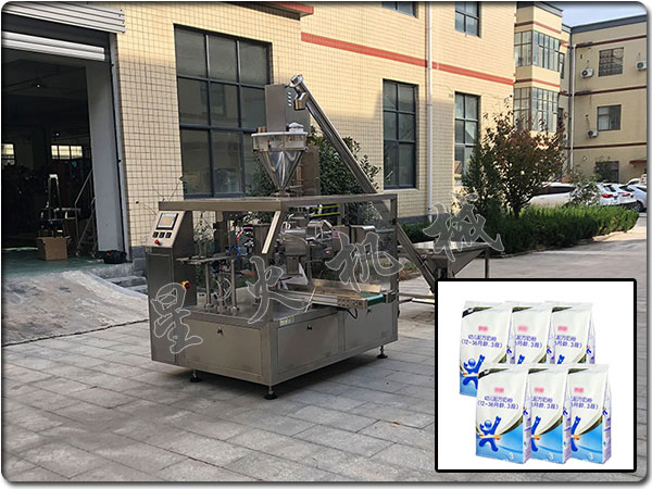 给袋式粉剂包装机生产线市场售价多少(图1)