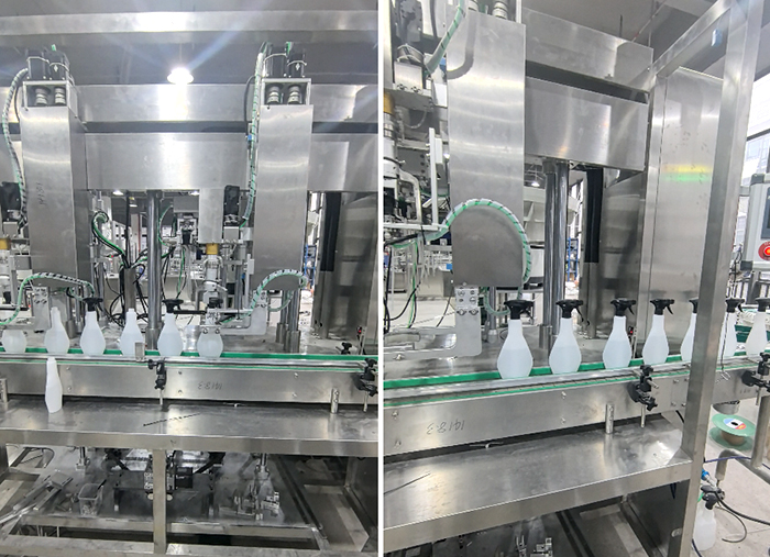 全自动泵头盖旋盖机 鸭嘴盖 喷头盖灌装生产线的好帮手(图1) 全自动泵头盖旋盖机 鸭嘴盖 喷头盖灌装生产线的好帮手(图1)